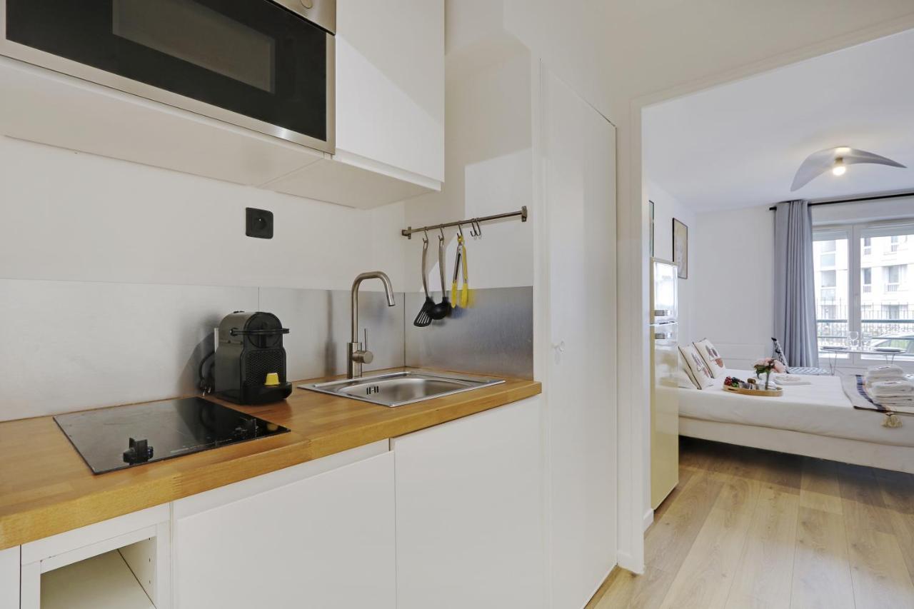 Buttes Chaumont - Sunny 2P Apartment ปารีส ภายนอก รูปภาพ